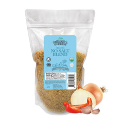 HqO No Salt Seasoning bottle with 21 organic ingredients for vibrant meals.