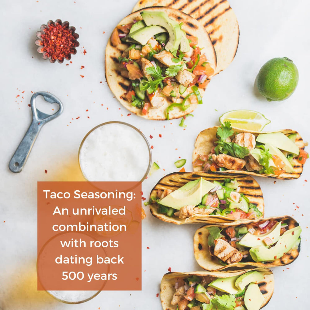 HqO Organic Taco Seasoning bulk pack 18oz highlights value