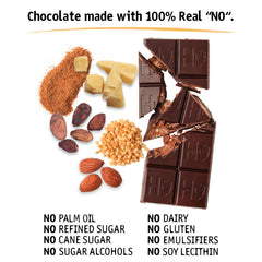 Hu Chocolate Bars almond butter detail highlighting creamy swirl for a satisfying snack.
