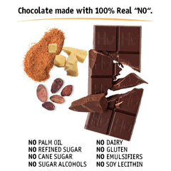 HU Hazelnut Butter bar with rich nuttiness and depth.