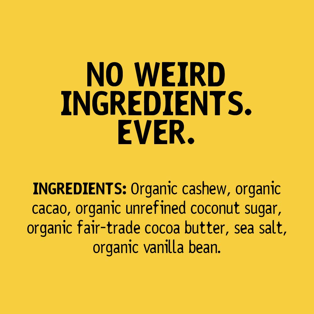 Hu Hunks organic dark chocolate ingredients emphasize simple, high-quality components.
