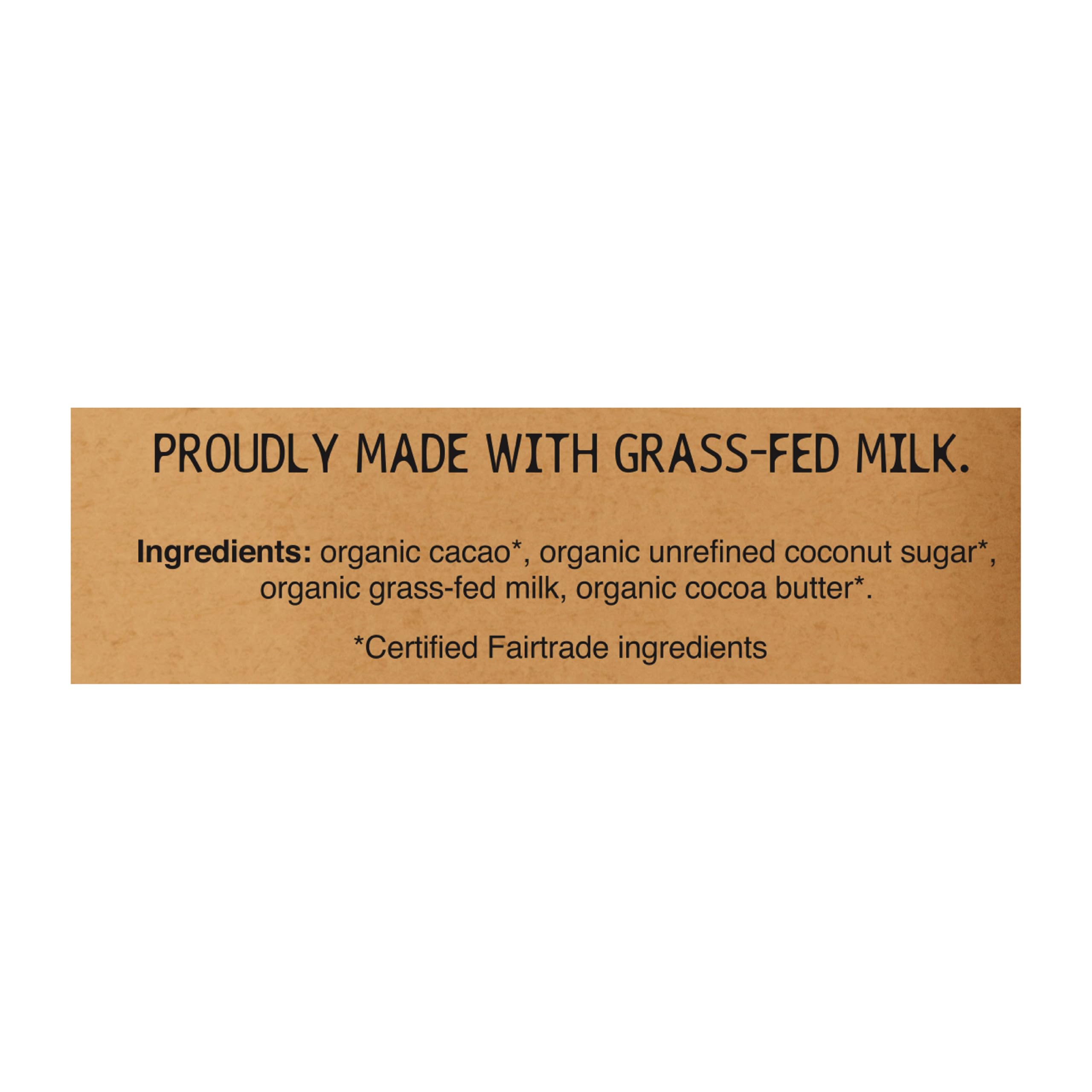 Hu Simple Milk Chocolate Bar no emulsifiers and minimal ingredients