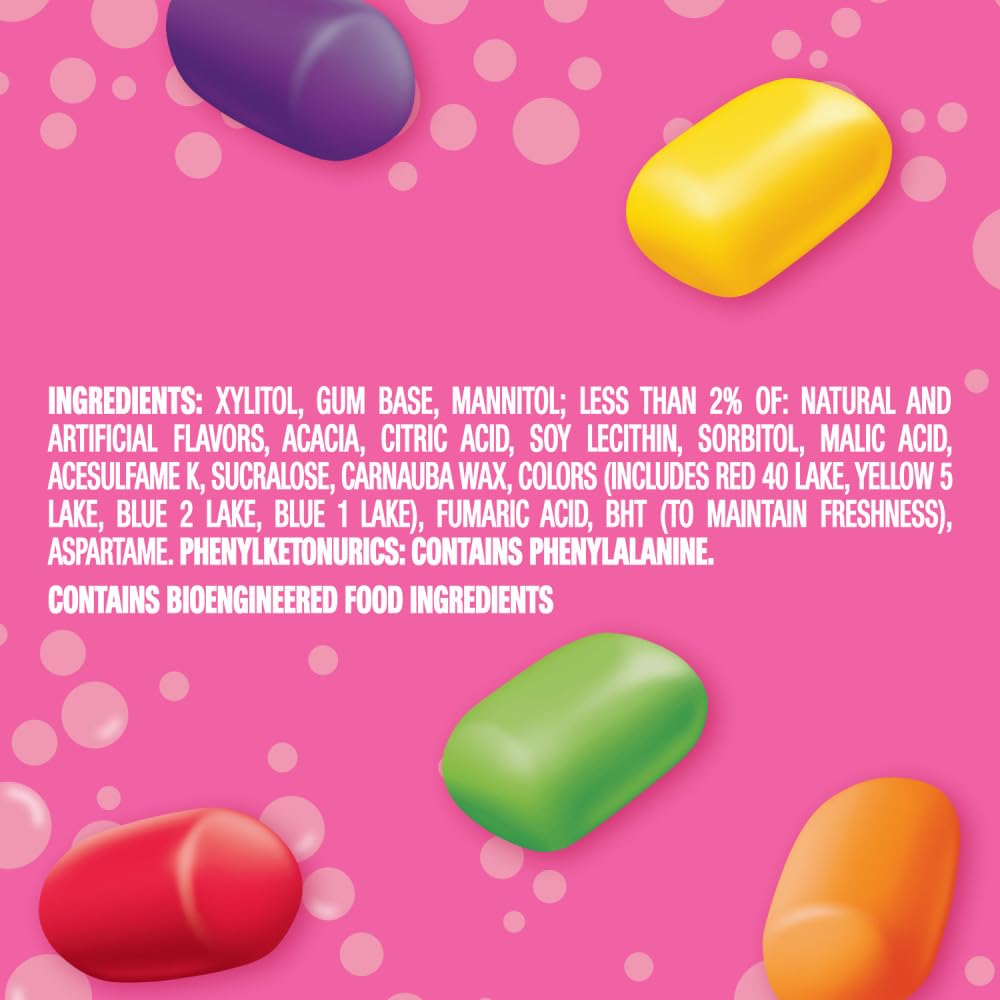 Ideal for pinatas or classroom treats with Hubba Bubba Minis SKITTLES gum.