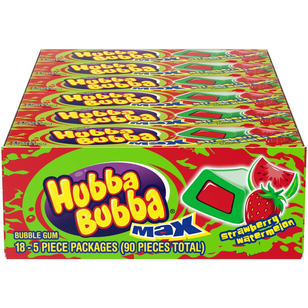 Hubba Bubba party favors with fruity gum for celebrations.