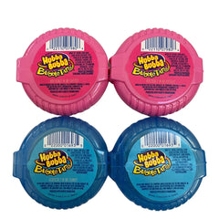 Hubba Bubba Sour Blue Raspberry Bubble Tape 6-foot roll for lunchbox treats.