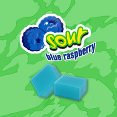 Hubba Bubba sour flavor explosion for an exciting chew.