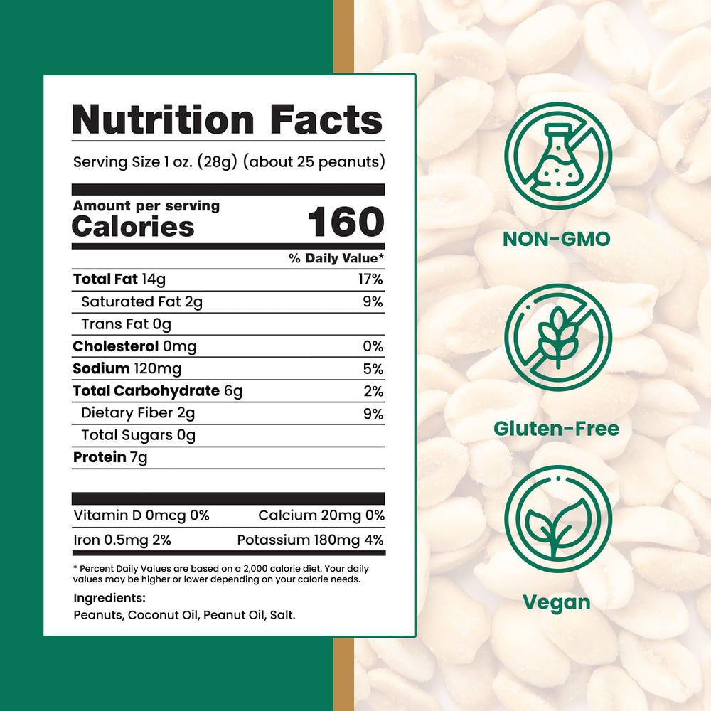 Hubs peanuts crunch with flavorful seasoning for satisfying bite and variety