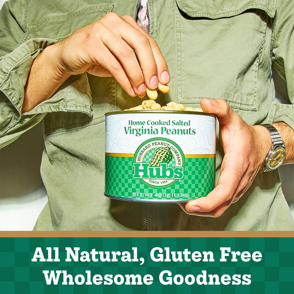 Hubs non-GMO and gluten-free peanuts ideal for healthy snacking