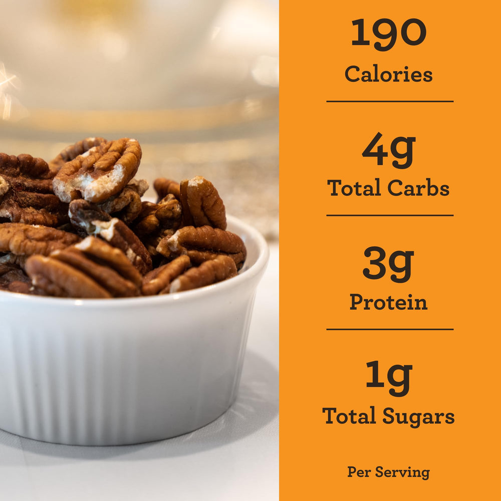 Hudson Pecan Company on-the-go snacking with keto-friendly pecans