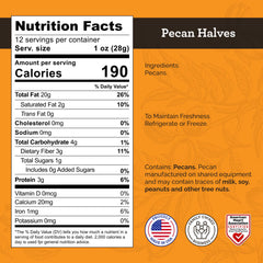Hudson Pecan Company pecans in resealable bag ready for on-the-go snacking