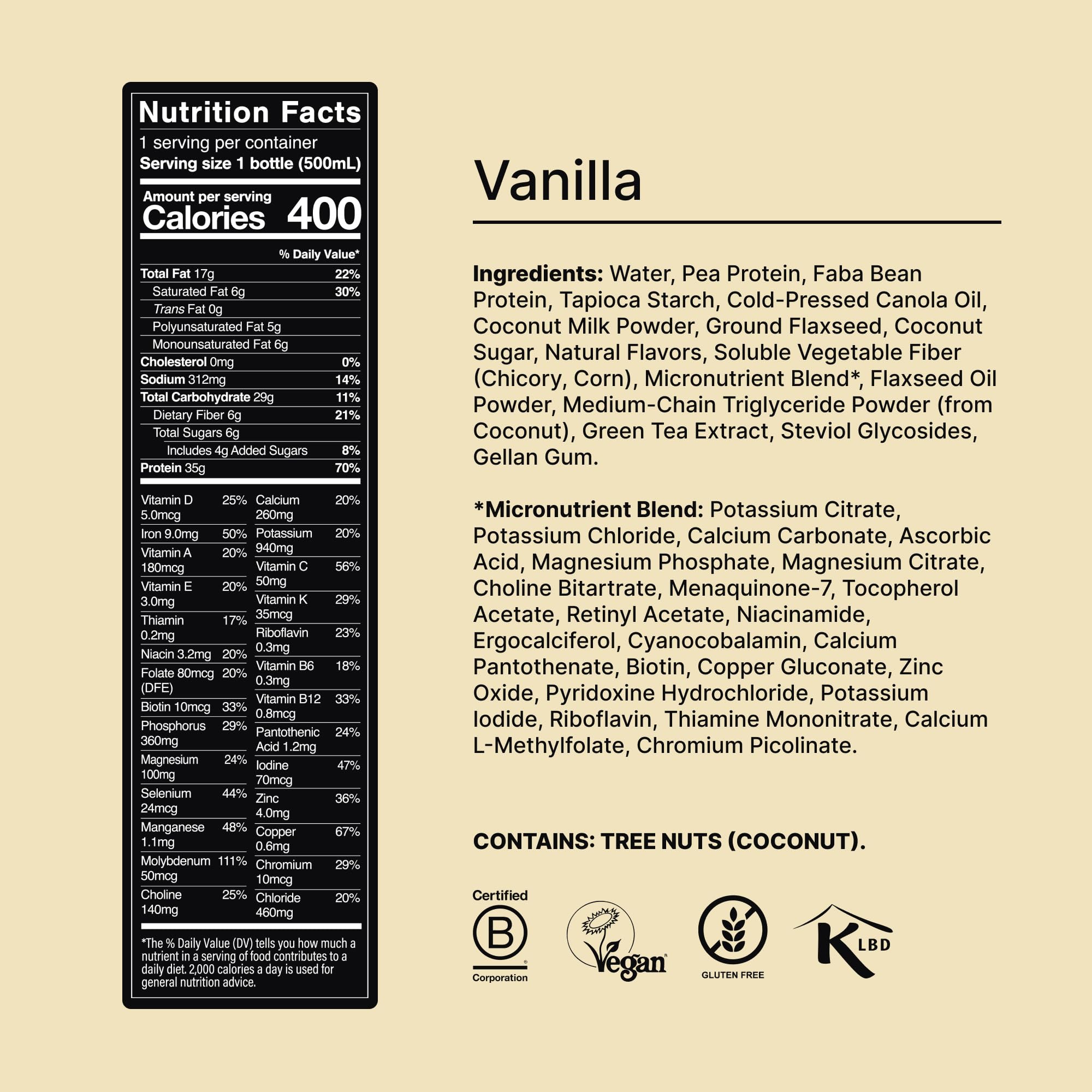 Huel Black Edition Vanilla 12-pack conveys value and portability.