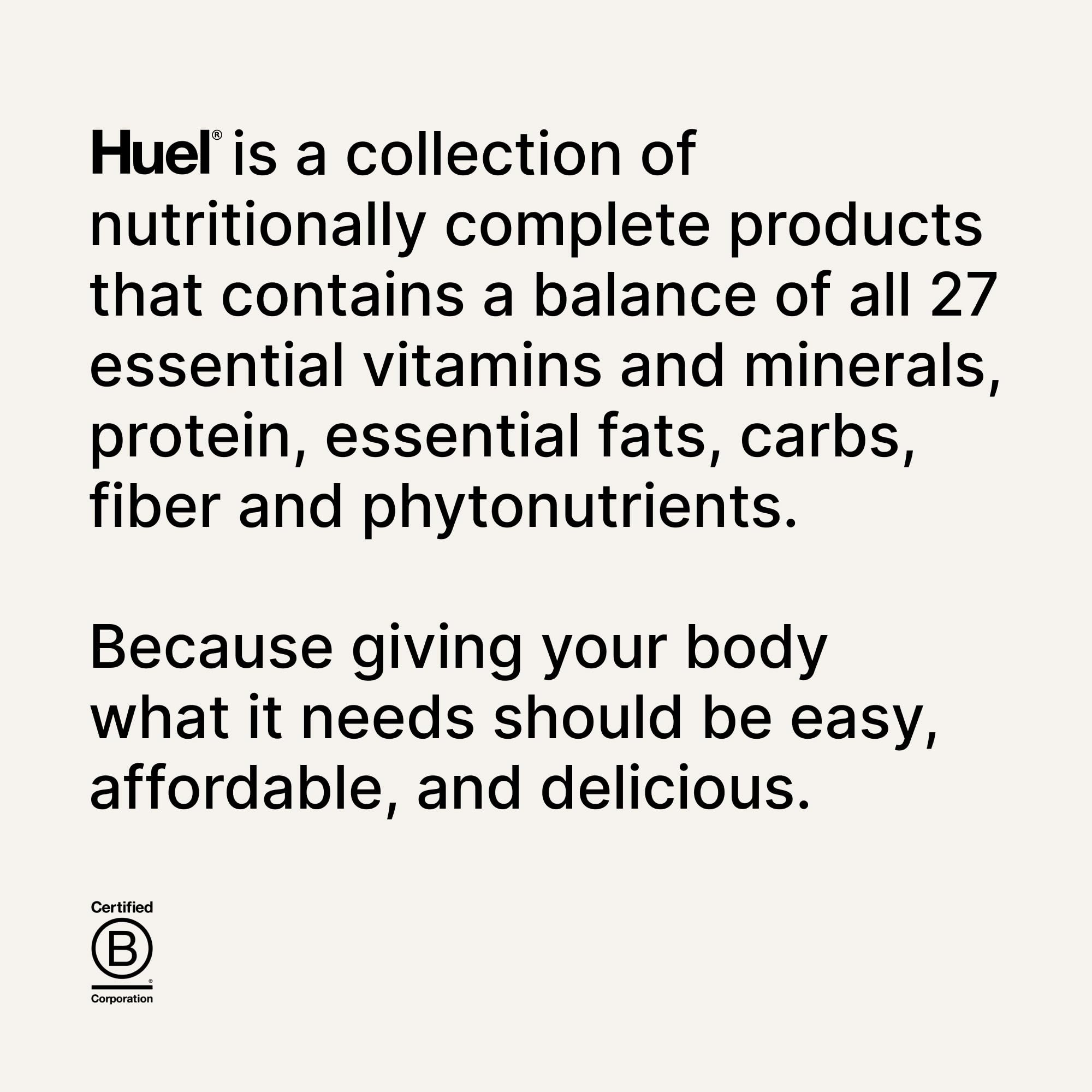 Huel Black Edition Vanilla lifestyle scene for quick meals at work.