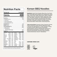 Huel Korean BBQ ready bowl serves a warm, protein-rich lunch