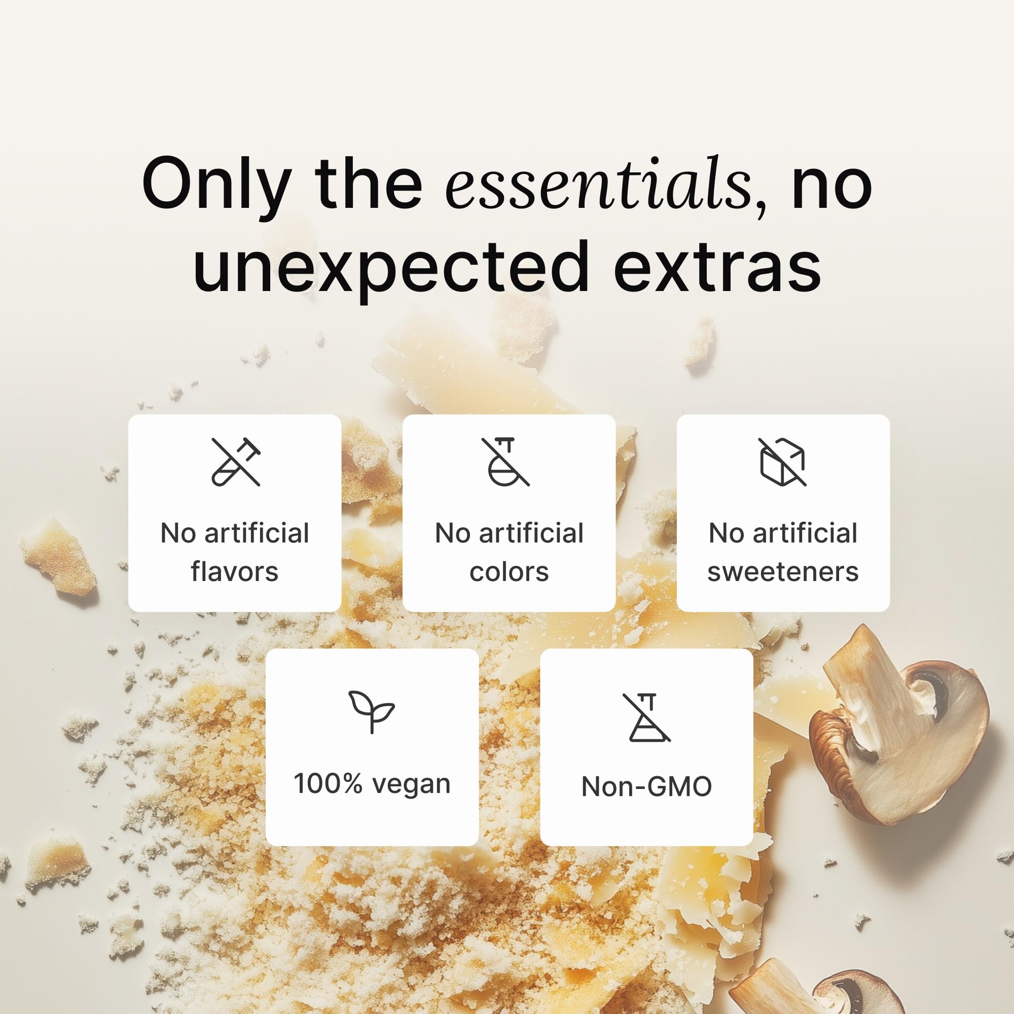 Huel nutrition panel reveals 27 vitamins and minerals in each serving