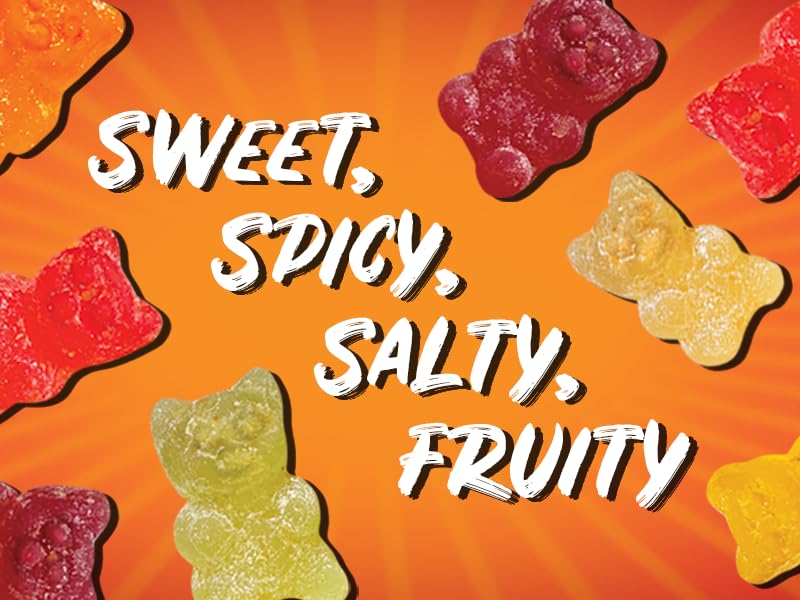HUER Frank's RedHot gummy bears tailgate-ready packaging showcased