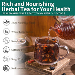 HUGTOWN Kidney Tea steeping cup with warm aroma