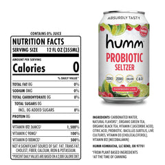Humm 2-billion-probiotics can supporting digestion-friendly hydration throughout the day.