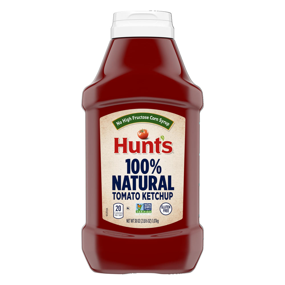 Hunt's Best Ever Tomato Ketchup 38oz bottle ready for family meals
