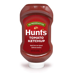 Hunt's Tomato Ketchup 32 oz squeeze bottle ready for family meals