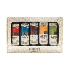 Hunters Reserve wild game flavors venison and bison sausages for gourmet picnics.