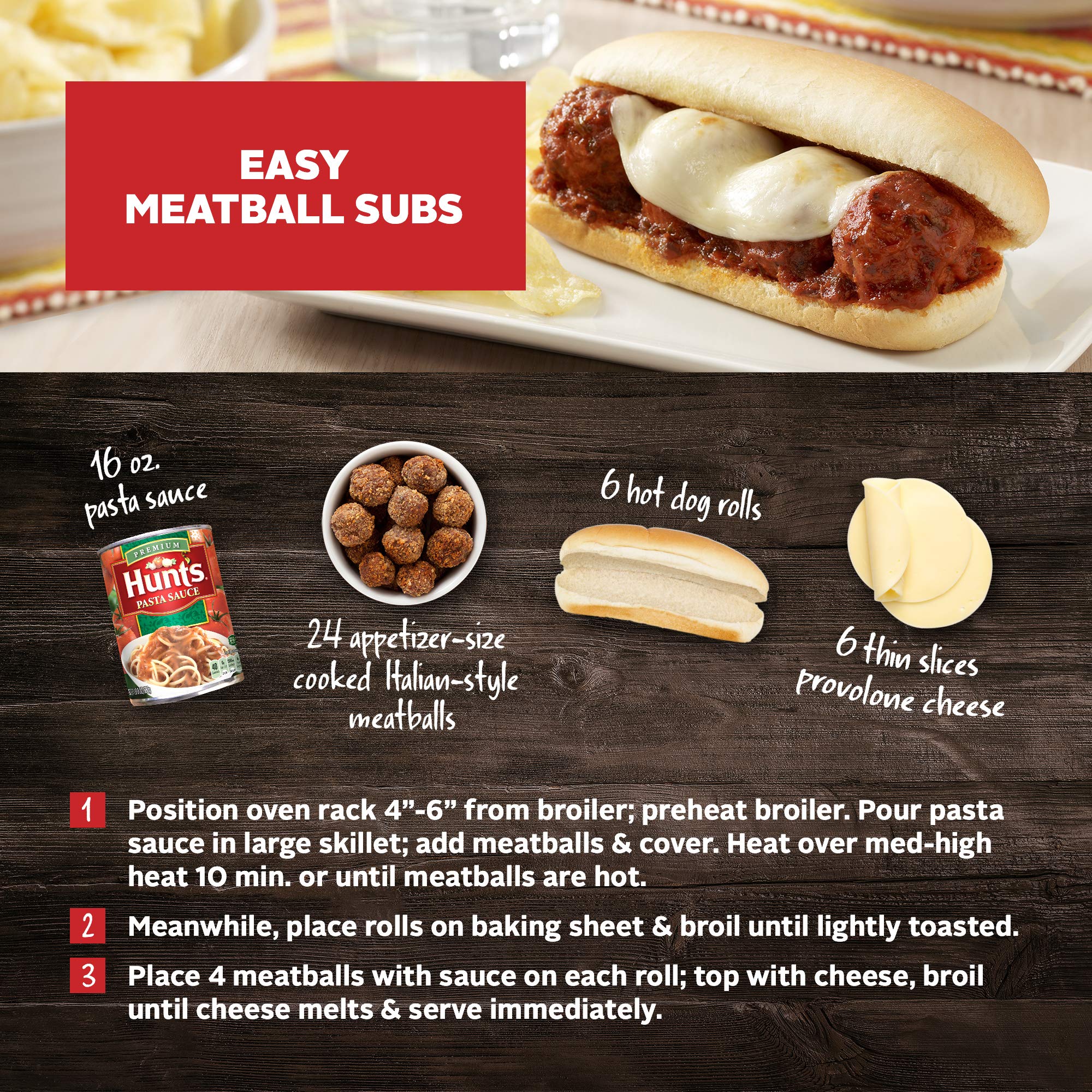 Made in the USA note on Hunt's Meat Pasta Sauce can
