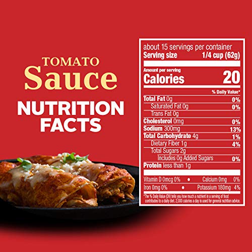 Hunt's Tomato Sauce simmered with spices for a smooth, flavorful base.