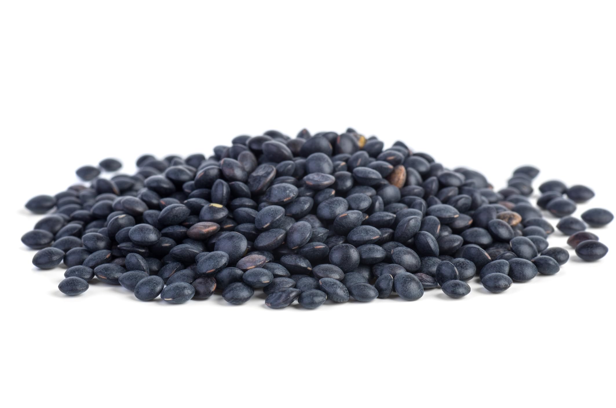 Nutrition note: Hunza Black Beluga Lentils are iron rich and low in calories.