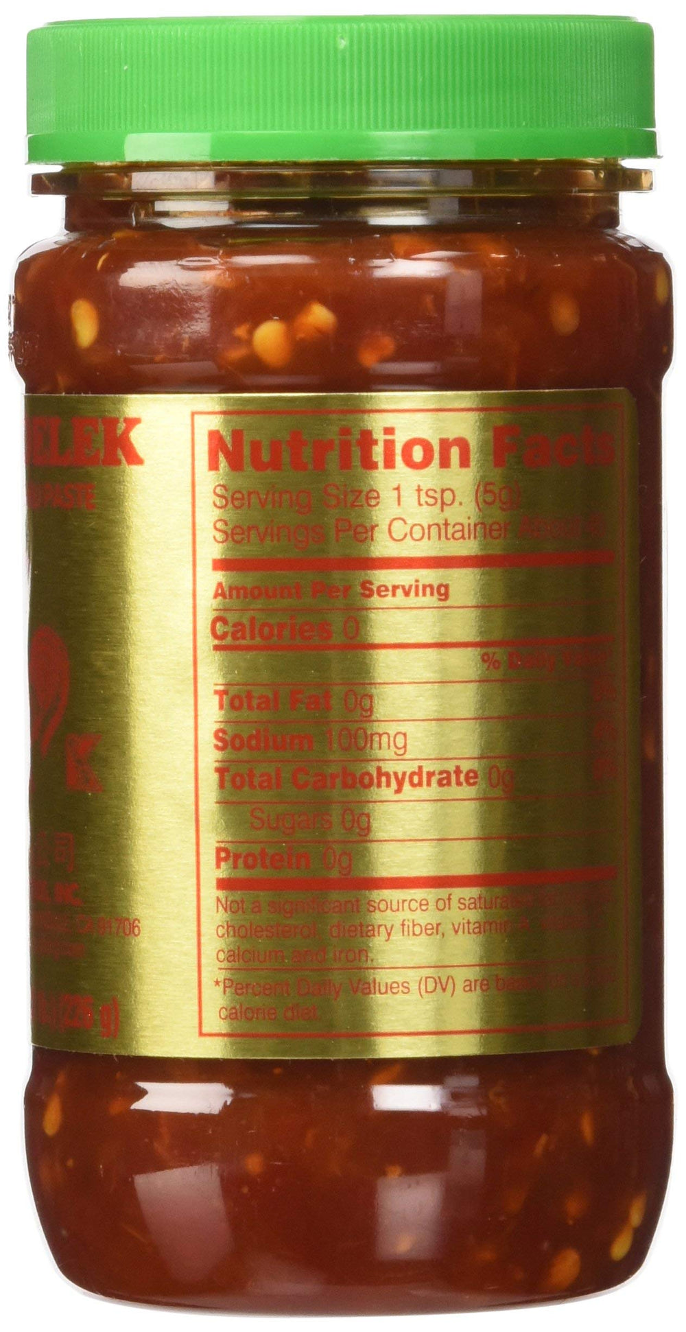 Huy Fong Sambal Oelek 8oz spoon-dipping highlights adds heat to stir-fries.