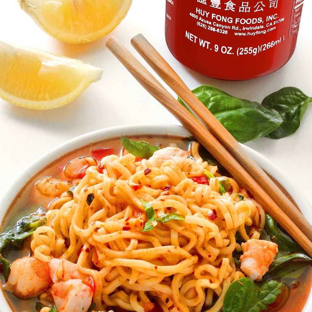 Huy Fong Sriracha peppers and chili blend