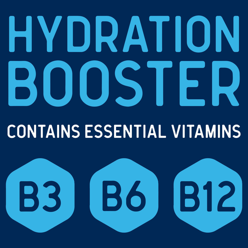 Hydrate Glacier Frost two pack display showing portable hydration solution