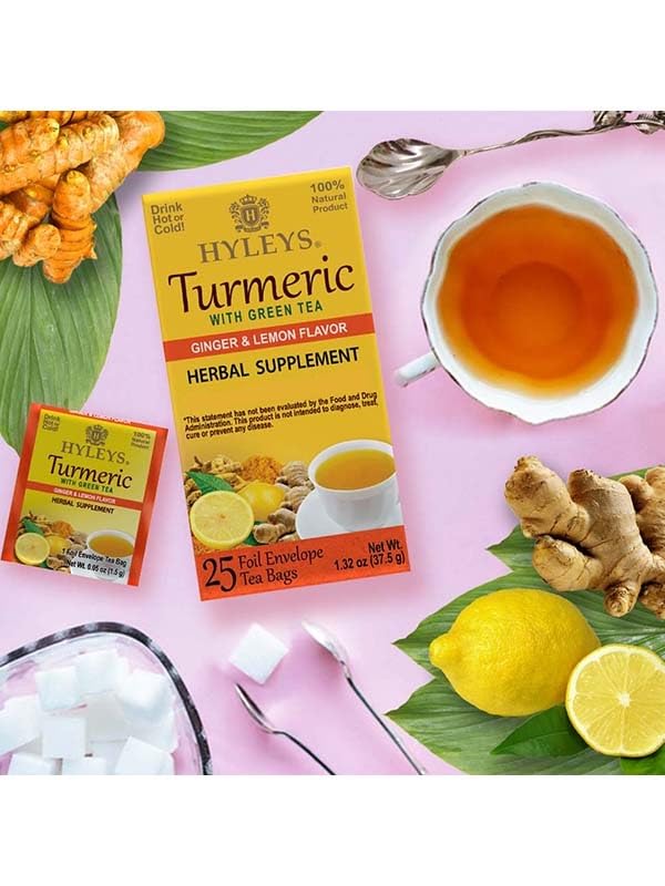 Hyleys lemon aroma highlights bright, refreshing tea moments.