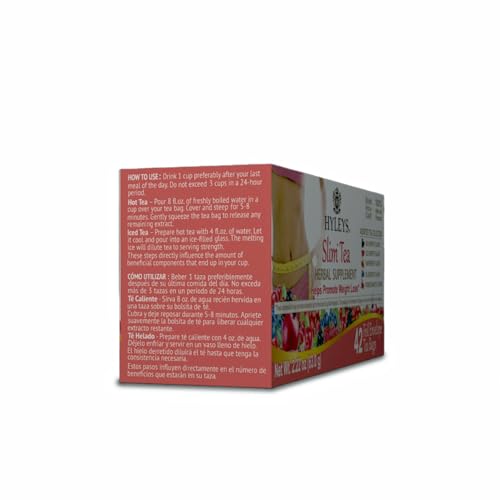 Hyleys Slim Tea green tea leaves indicate natural ingredients for routine wellness.