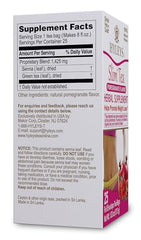 Hyleys Slim Tea Pomegranate, steaming cup before bed for digestion comfort