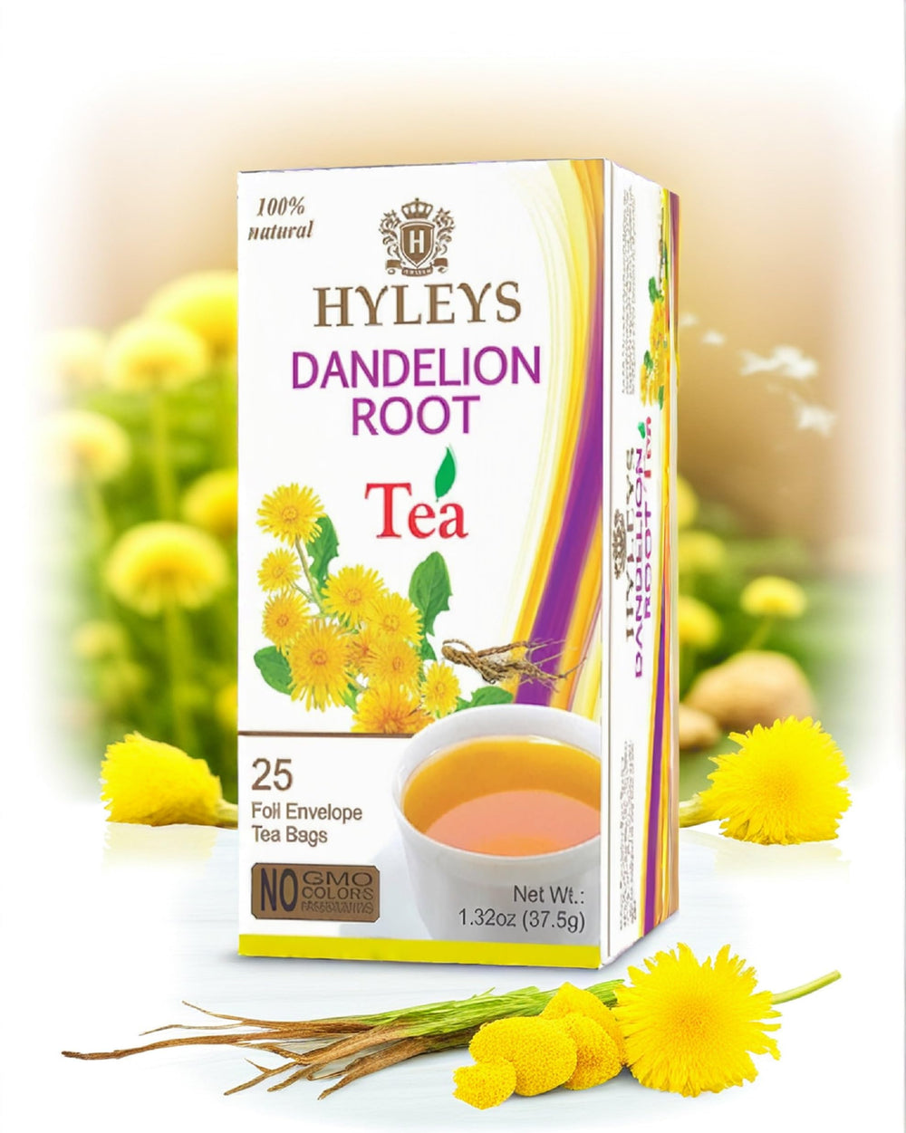 Hyleys Tea being brewed hot or iced, showcasing versatile enjoyment.