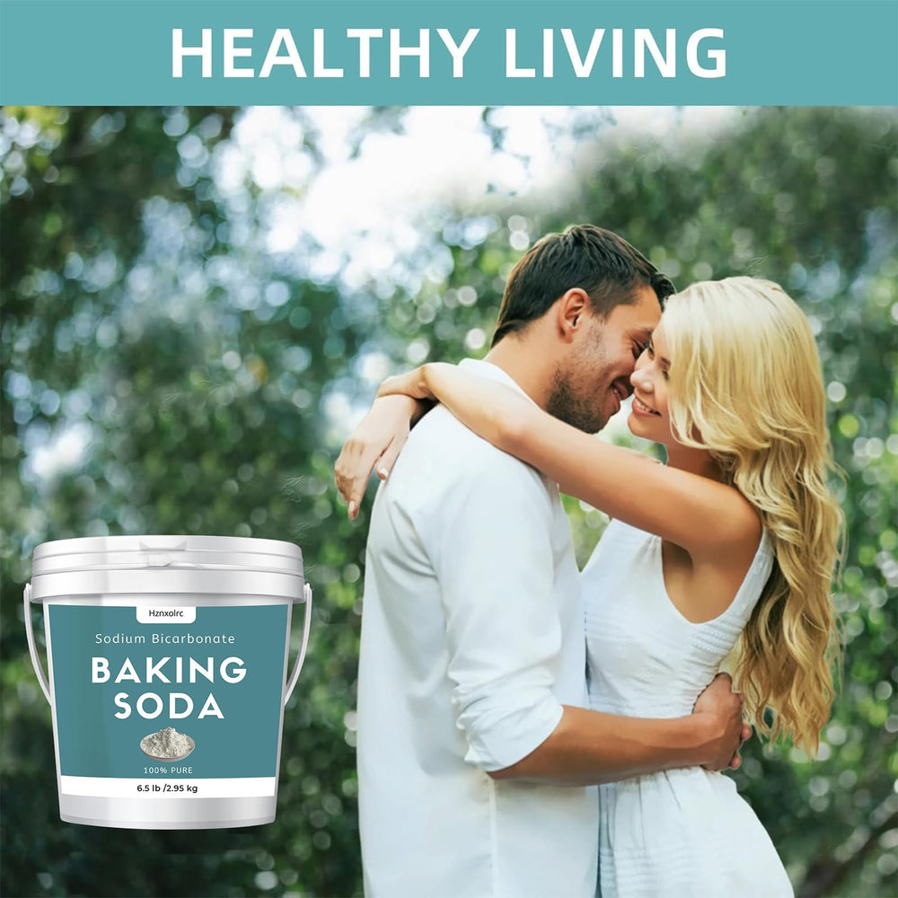 Hznxolrc baking soda powder used in cookie dough preparation