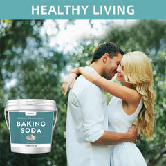 Hznxolrc baking soda powder used in cookie dough preparation
