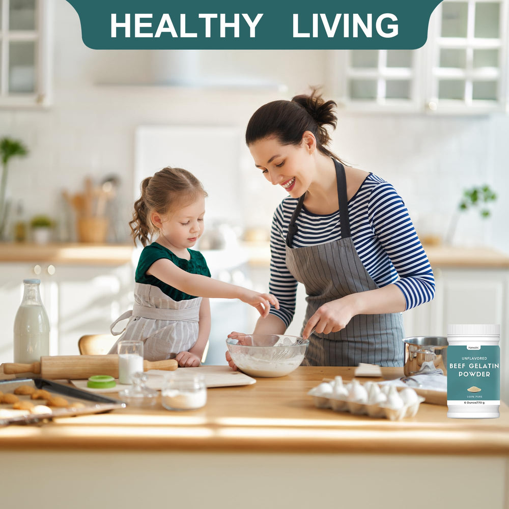 Hznxolrc beef gelatin powder unflavored thickening sauces and dressings.