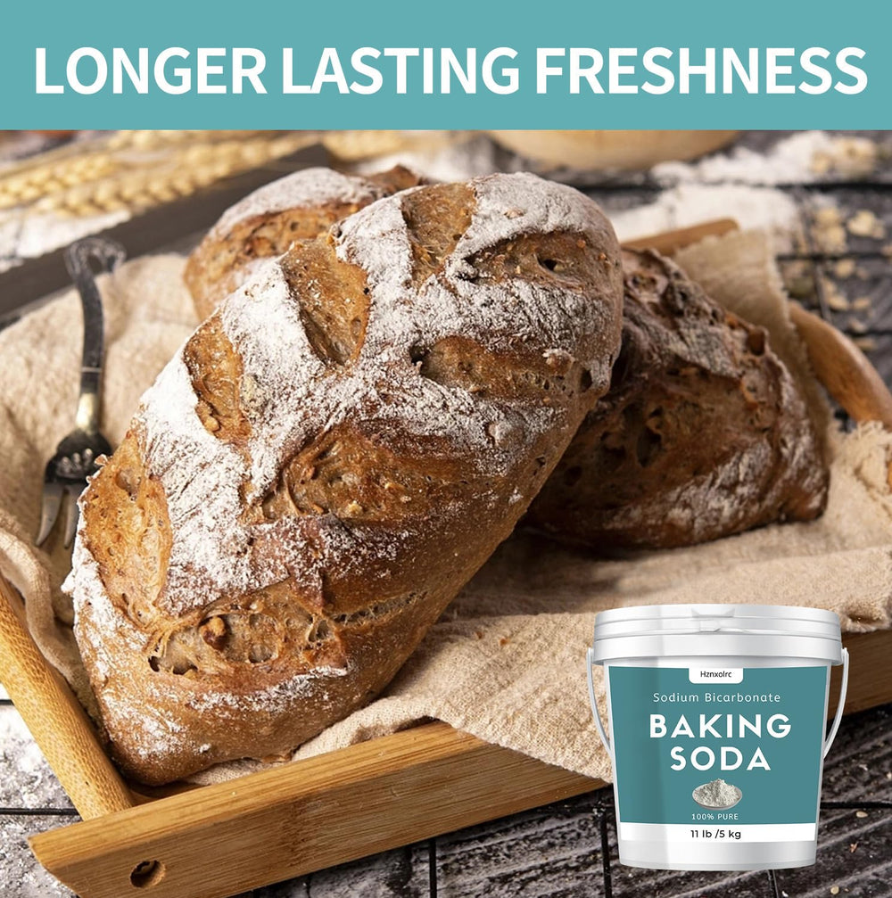 Hznxolrc baking soda improves bread and dough texture