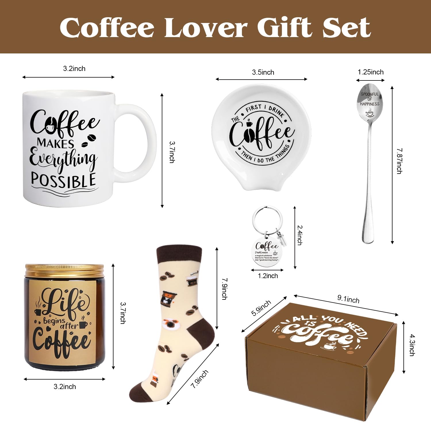 iaovueby Coffee Gifts set arrangement: curated display for gifting inspiration.