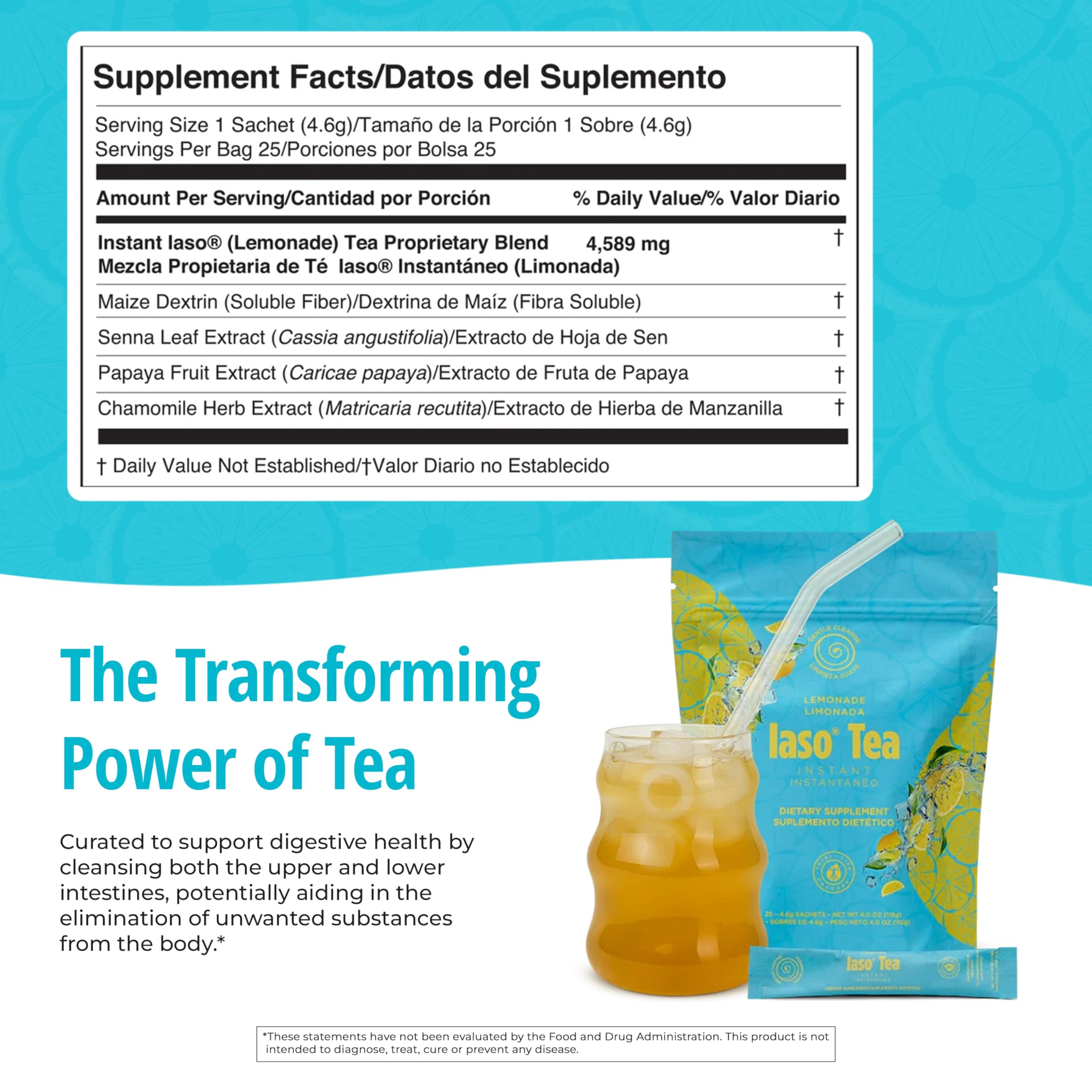 IASO Iaso Instant Tea sachets on the go, convenient hydration anywhere.