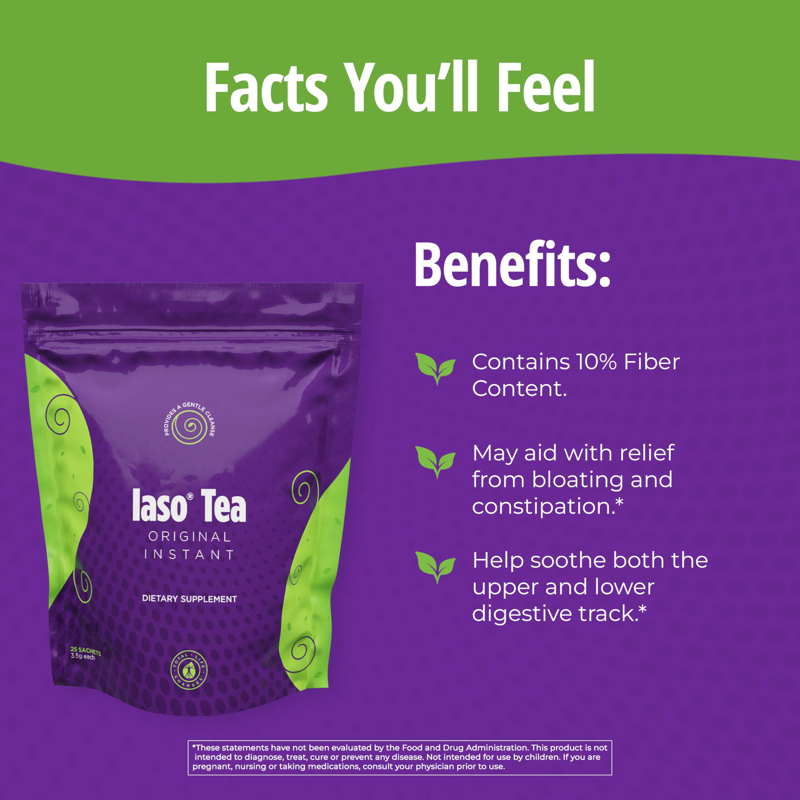 IASO Original Tea packaging label highlights production date detail