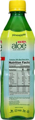 Iberia Aloe Vera Drink with Pulp pulp close-up highlights authentic texture and natural flavor.