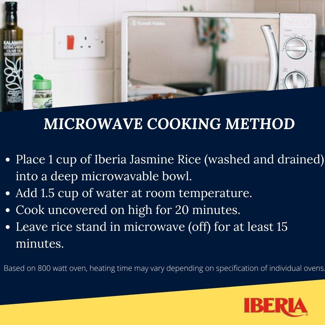 Serving Iberia Brown Jasmine Rice as a tasty side dish.