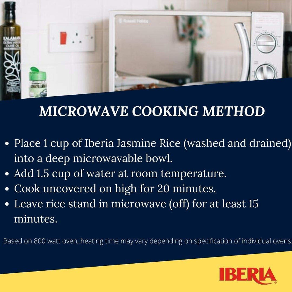 Serving Iberia Brown Jasmine Rice as a tasty side dish.