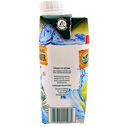 Idea of healthy hydration with Iberia coconut water.