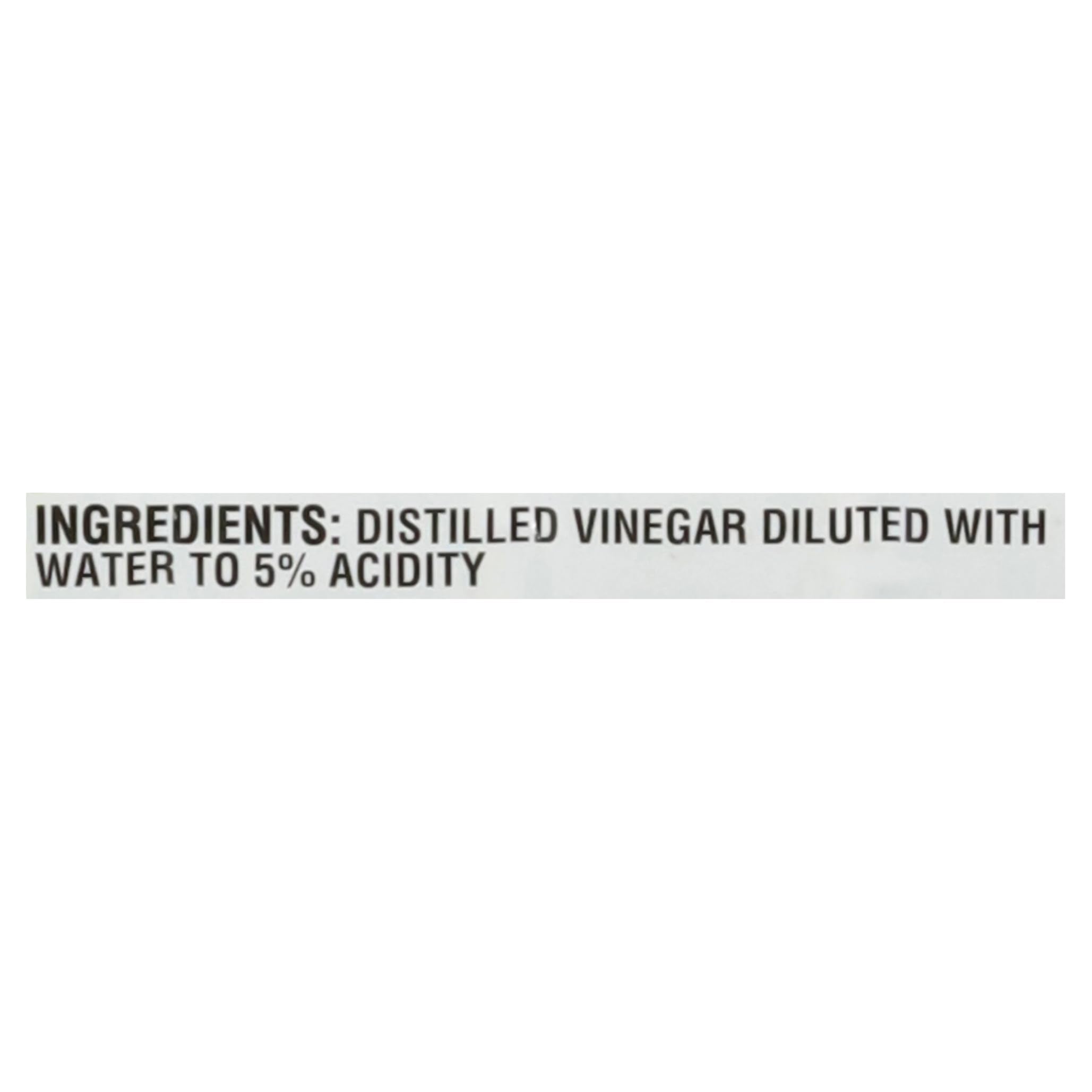 Iberia Distilled White Vinegar jar for pickling vegetables and flavoring batches.
