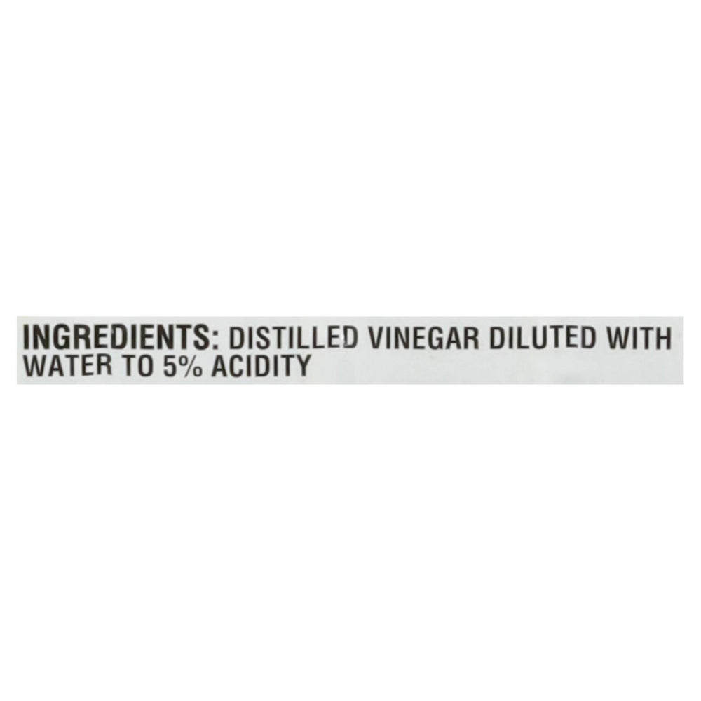 Iberia Distilled White Vinegar jar for pickling vegetables and flavoring batches.