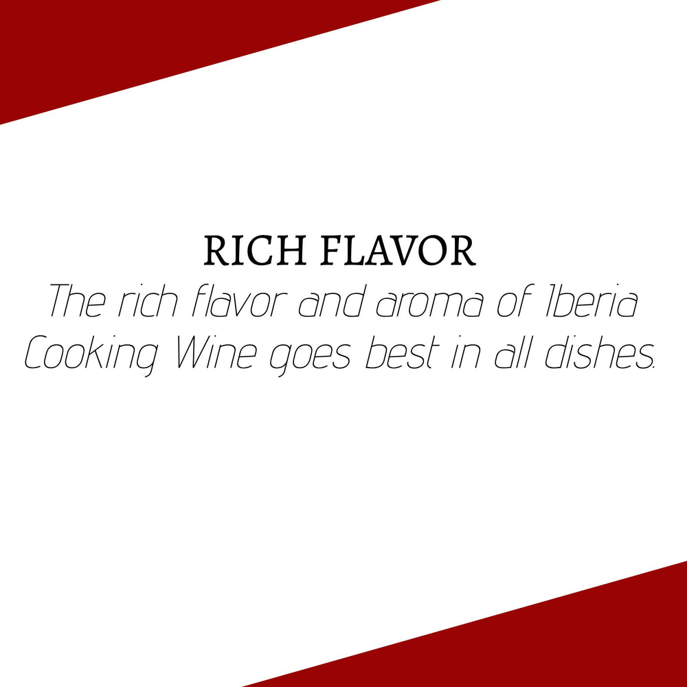 Iberia Dry White Cooking Wine risotto preparation imagery highlighting rich aroma.