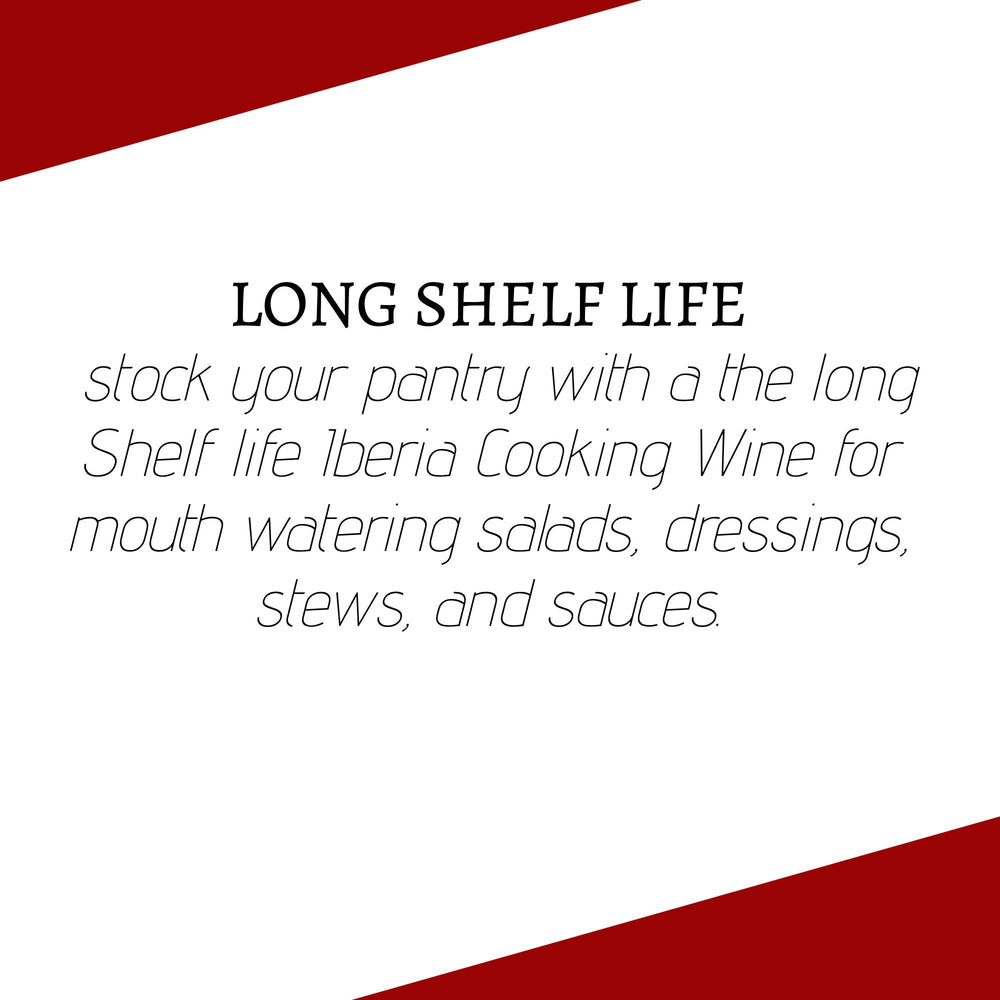 Iberia Dry White Cooking Wine with seafood dish use case, elevating light sauces.