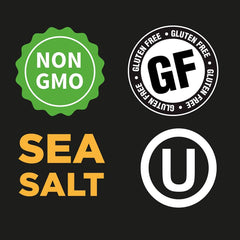 Iberia Garlic Plantain Chips ingredients close-up showing natural seasonings